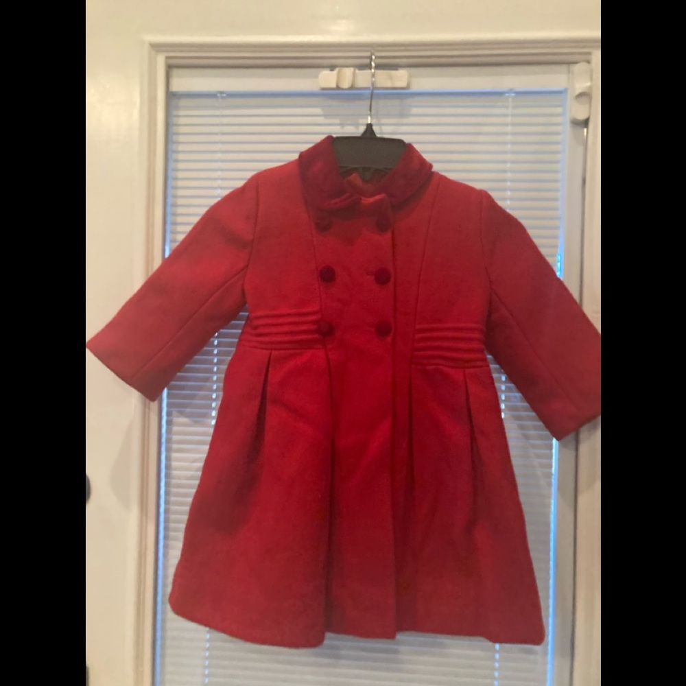 Beautiful girl coat with hat